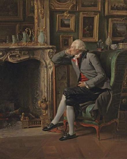 The Baron de Besenval in his Study, Henri Pierre Danloux